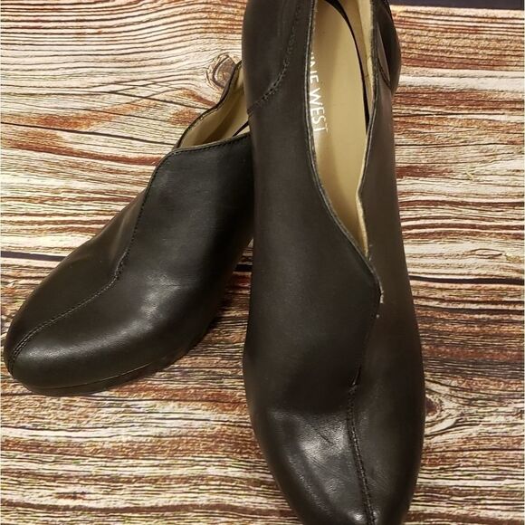 Nine West black  3.5" heeled shoes Pre-owned - Picture 4 of 8